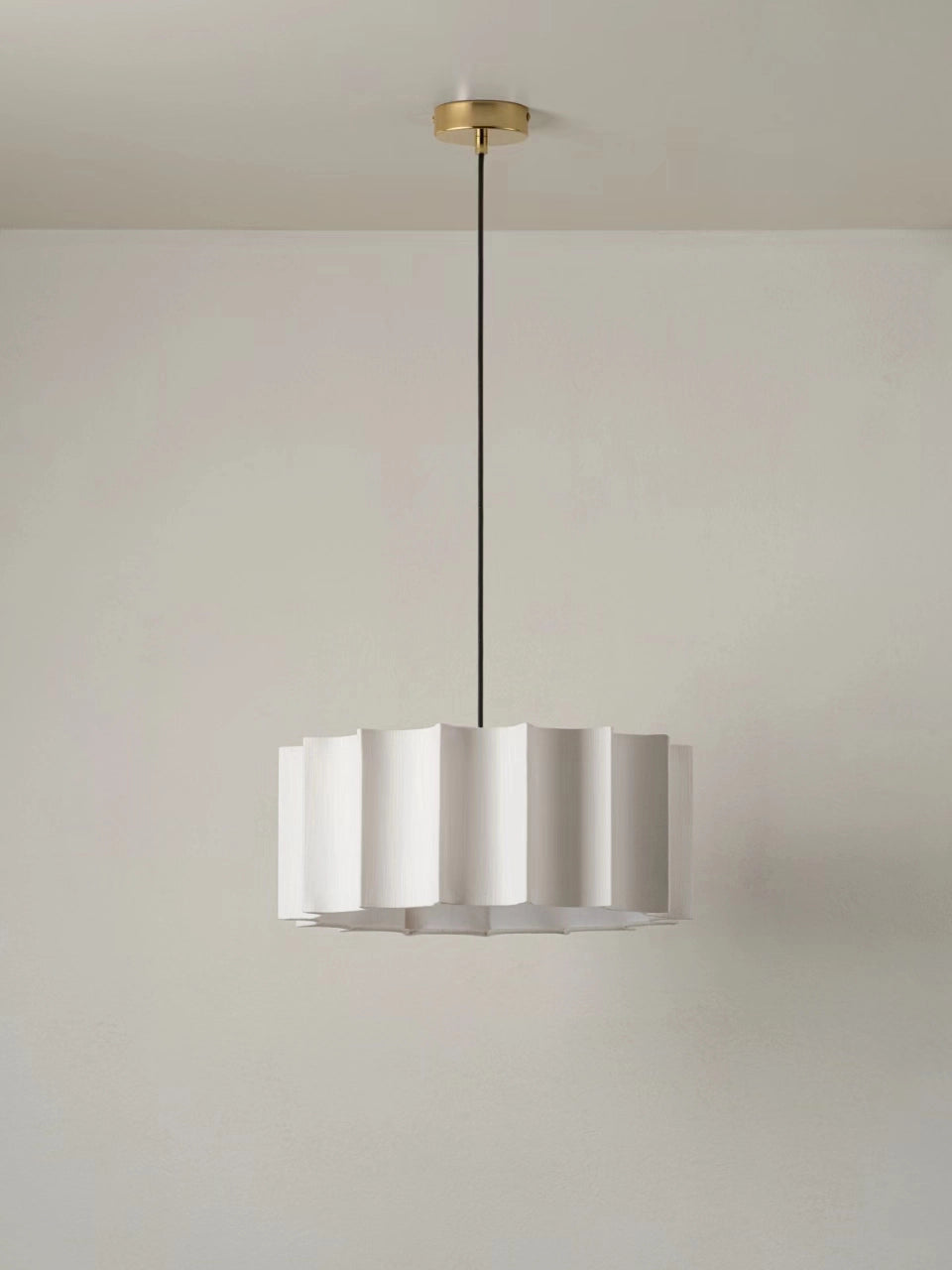 Viotti - white inverted scallop lampshade | Lampshade | lights & lamps | Modern affordable designer lighting