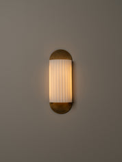 Wilcote aged brass wall light | Wall Light | lights&lamps | UK | Modern Affordable Designer Lighting
