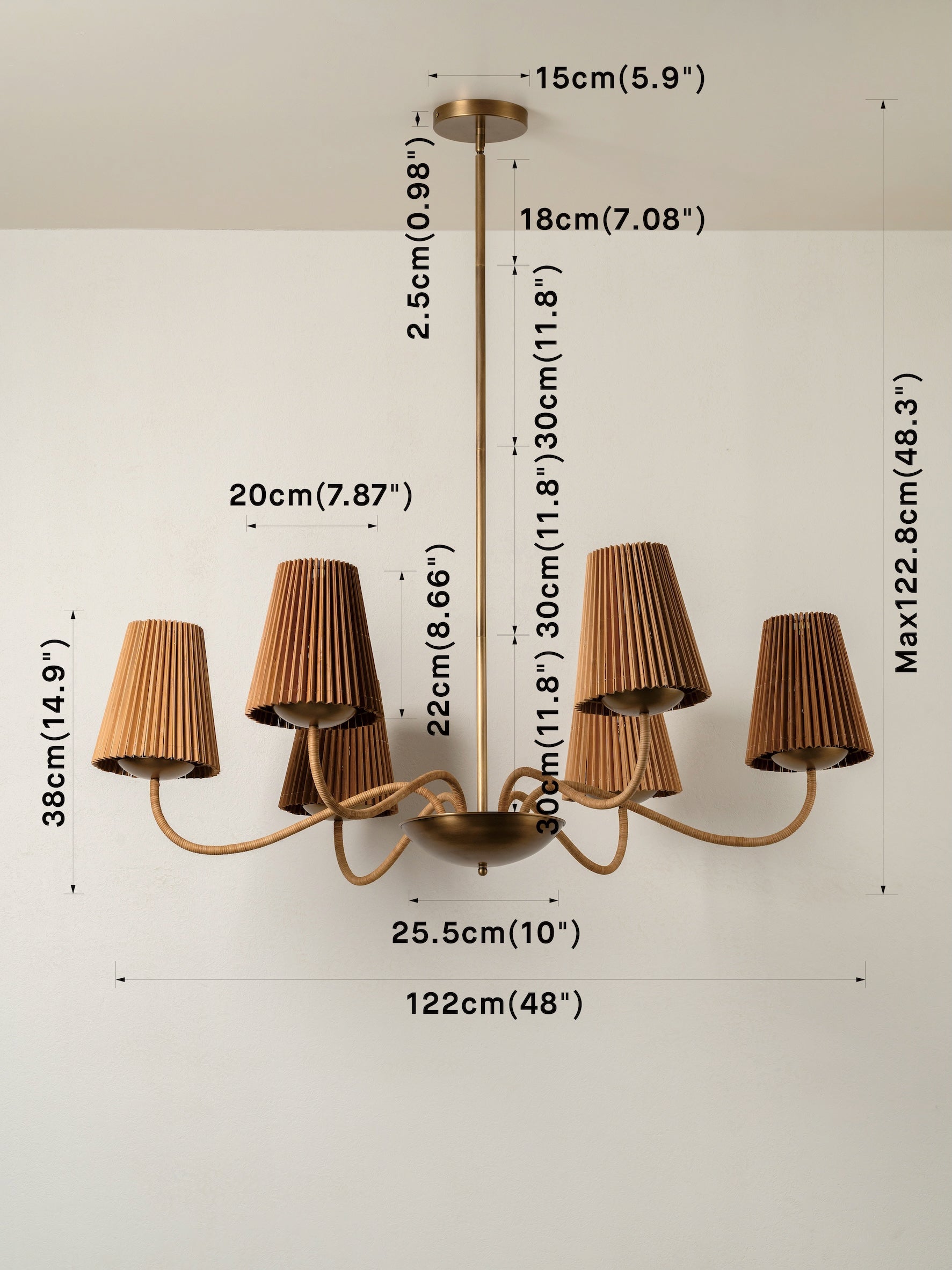 Bandua chandelier | Chandelier | Lights & Lamps | UK | Modern Affordable Designer Lighting