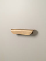 Kori aged brass wall light