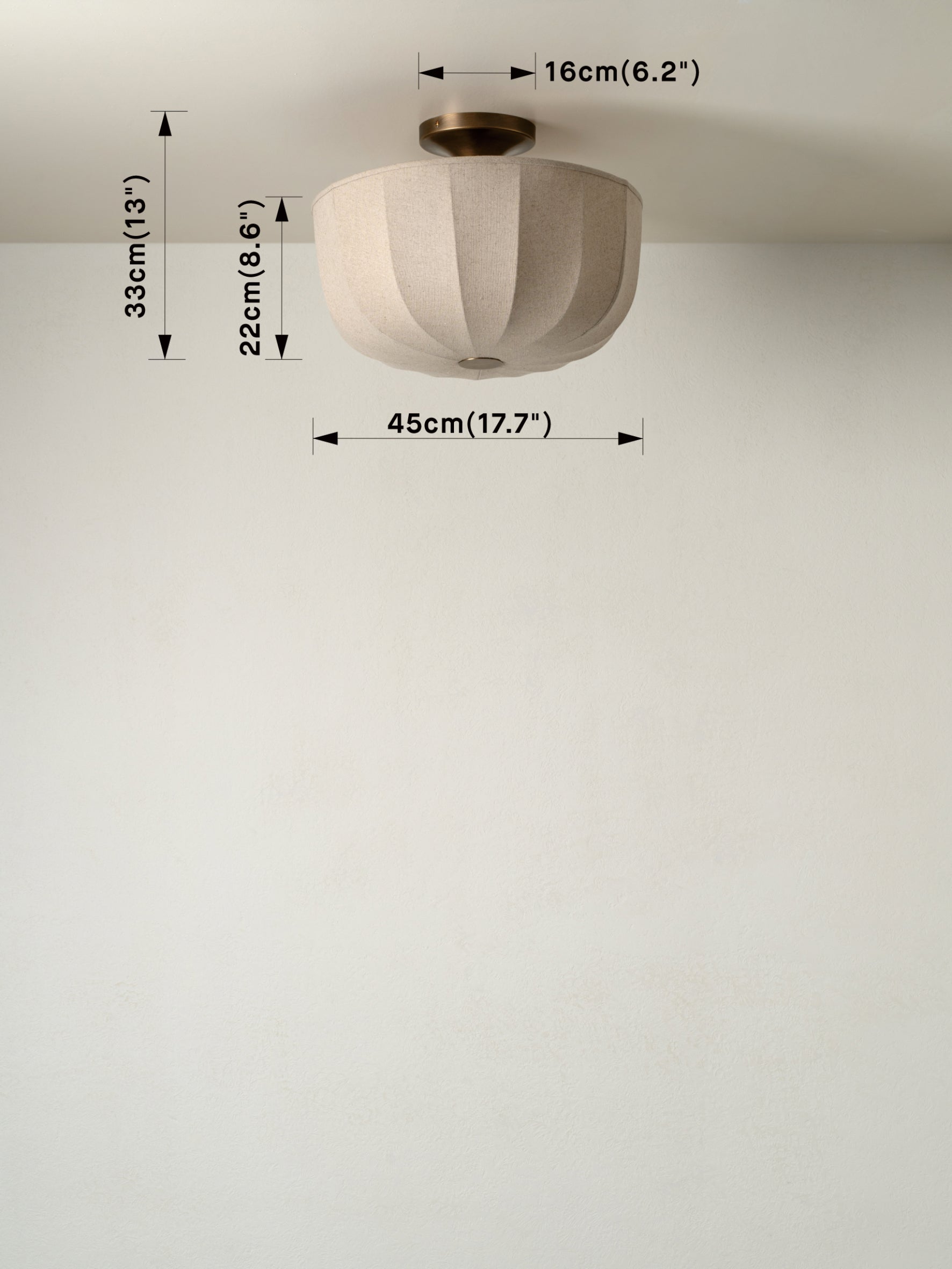 Ottino flush pendant | Ceiling Light | Lights & Lamps | UK | Modern Affordable Designer Lighting