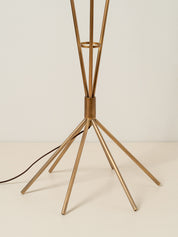 Renwick - aged brass floor lamp | Floor Lamp | lights&lamps | UK | Modern Affordable Designer Lighting