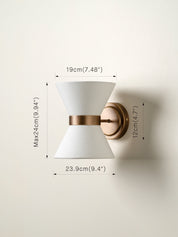 Renwick aged brass wall light | Wall Light | Lights & Lamps | UK | Modern Affordable Designer Lighting