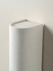 Folia - natural linen single wall light | Wall Light | lights&lamps | UK | Modern Affordable Designer Lighting