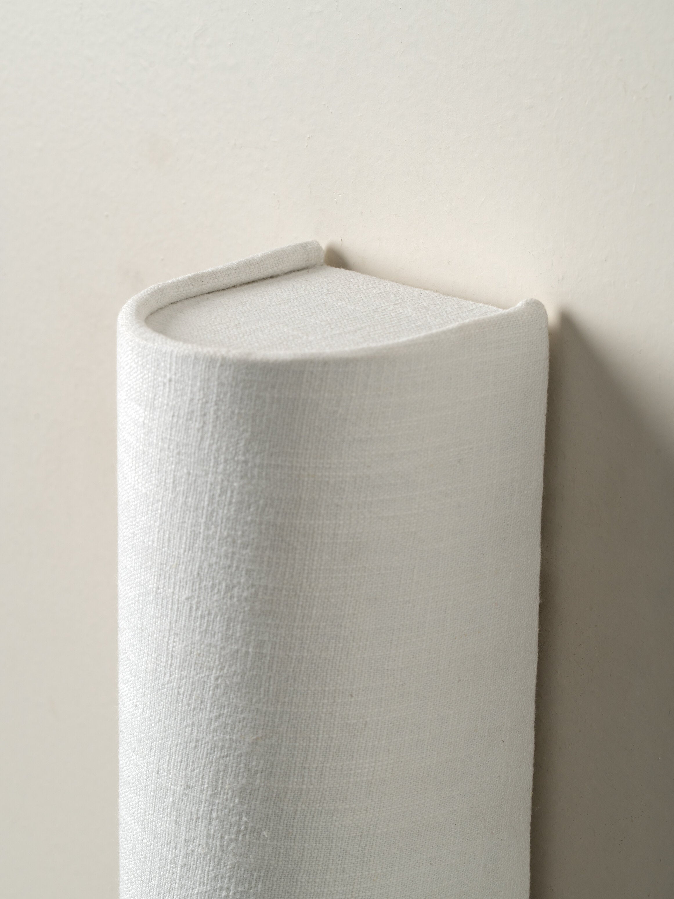 Folia - natural linen single wall light | Wall light | lights & lamps | Modern affordable designer lighting 