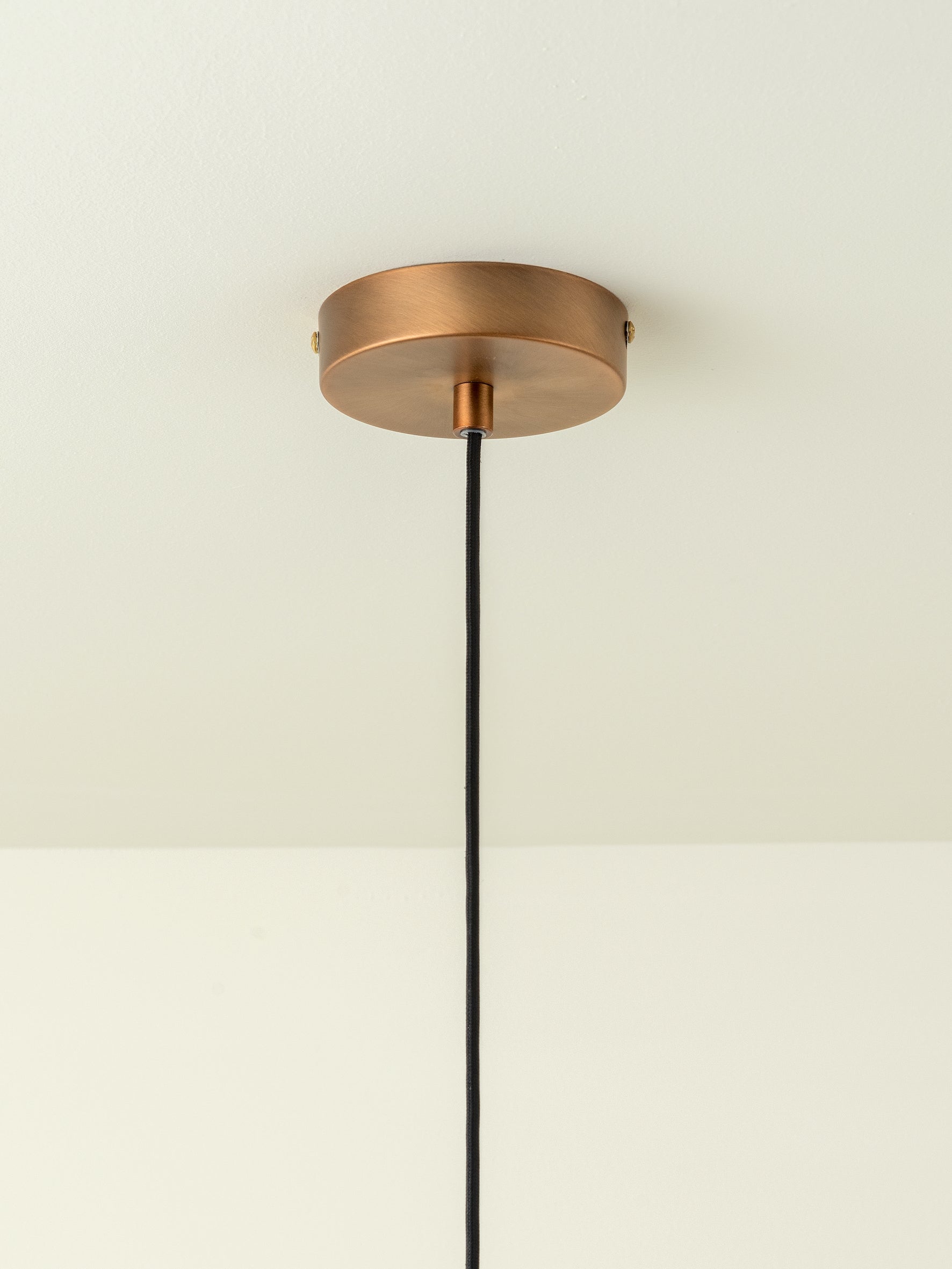 Capel - 1 light burnished brass drop cap lampholder kit | Ceiling Light | lights&lamps | UK | Modern Affordable Designer Lighting