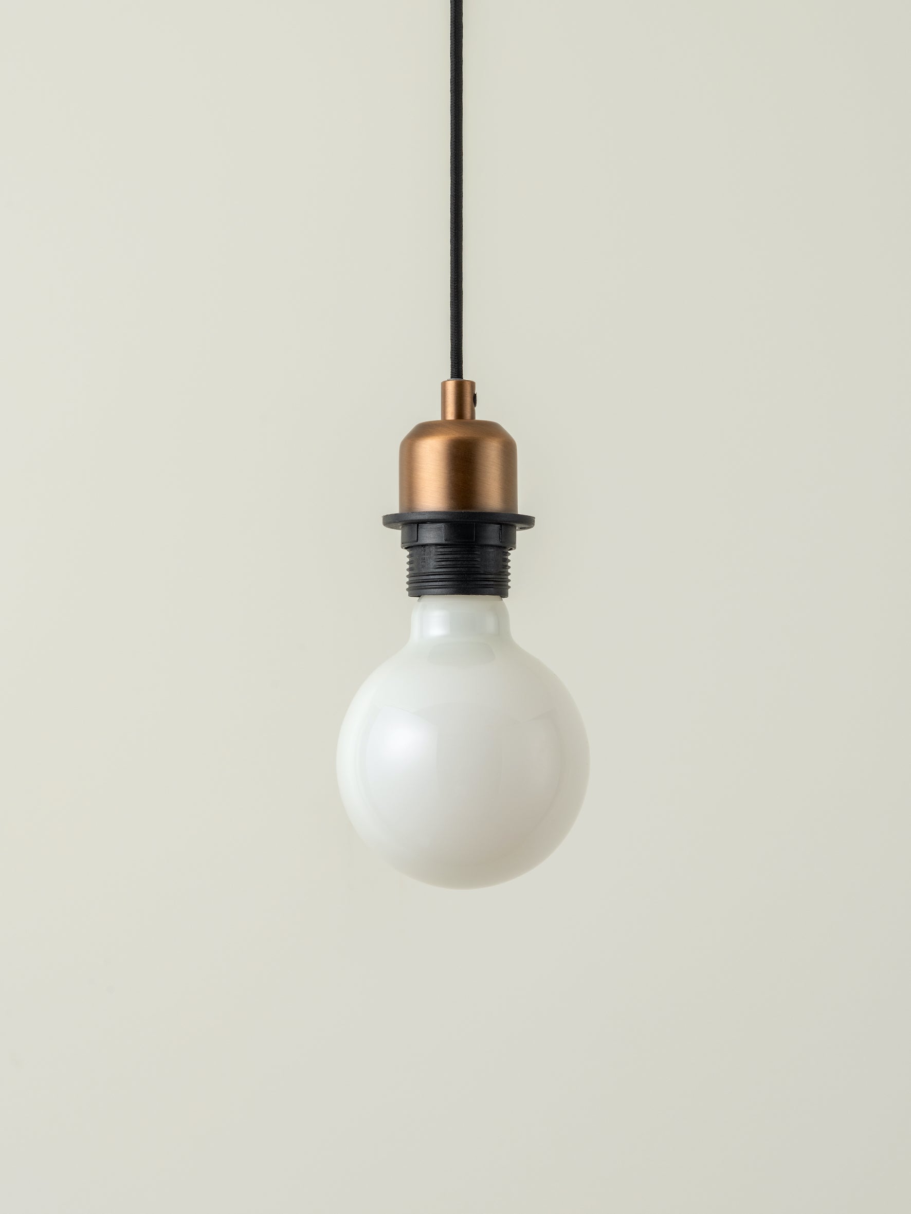 Capel - 1 light burnished brass drop cap lampholder kit | Ceiling Light | lights&lamps | UK | Modern Affordable Designer Lighting