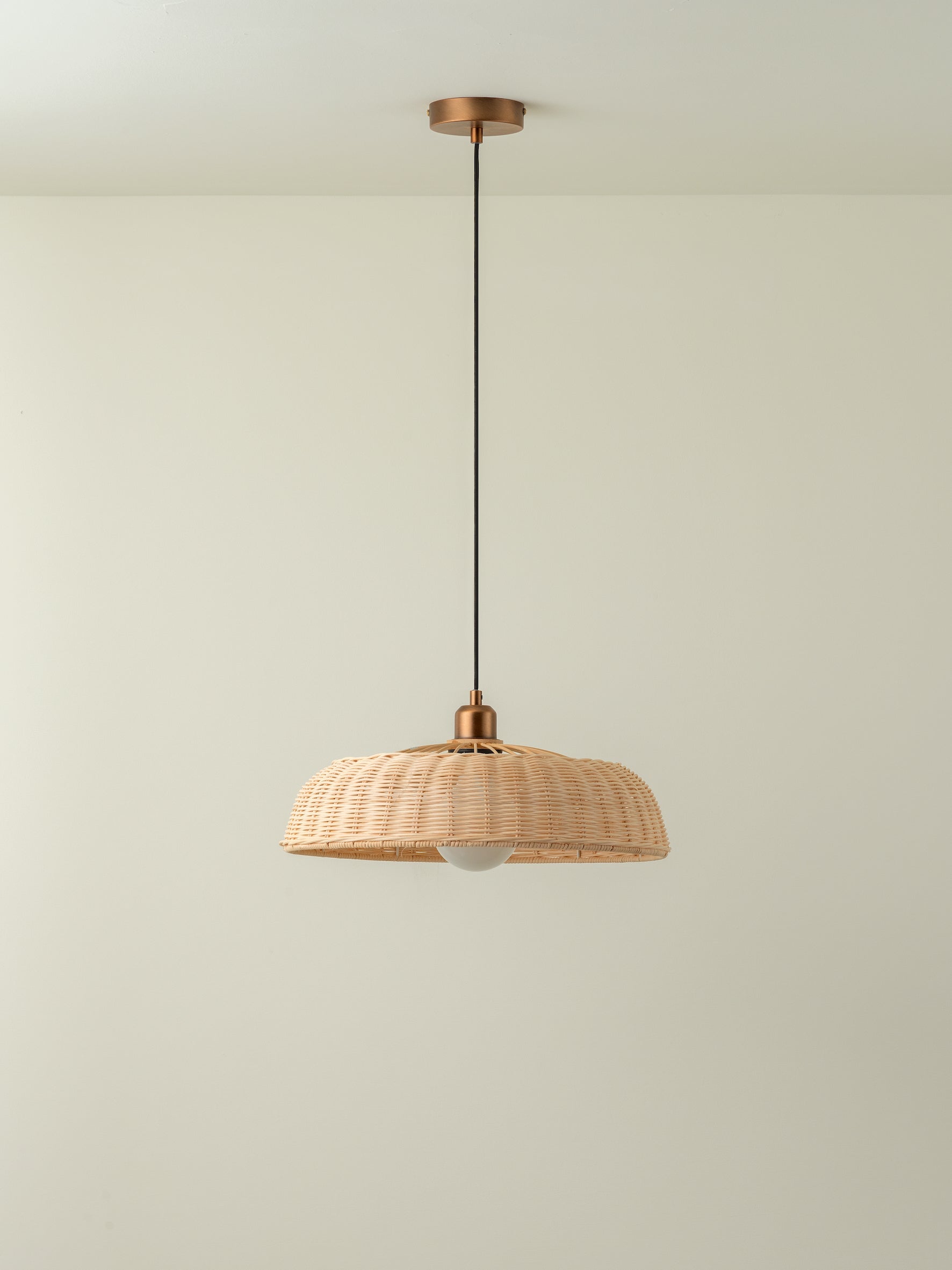 Capel - 1 light burnished brass drop cap lampholder kit | Ceiling Light | lights&lamps | UK | Modern Affordable Designer Lighting