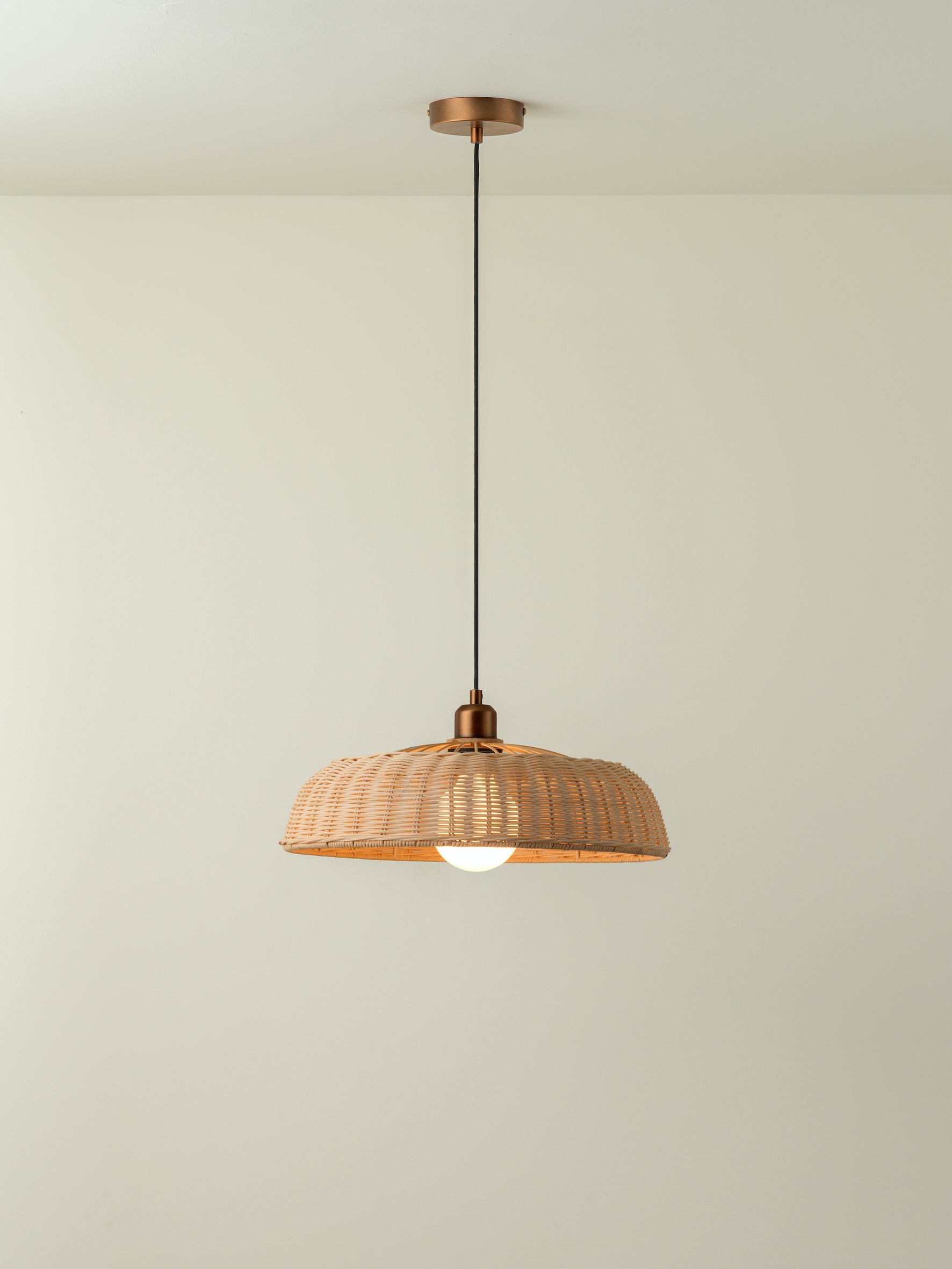 Capel - 1 light burnished brass drop cap lampholder kit | Ceiling Light | lights&lamps | UK | Modern Affordable Designer Lighting