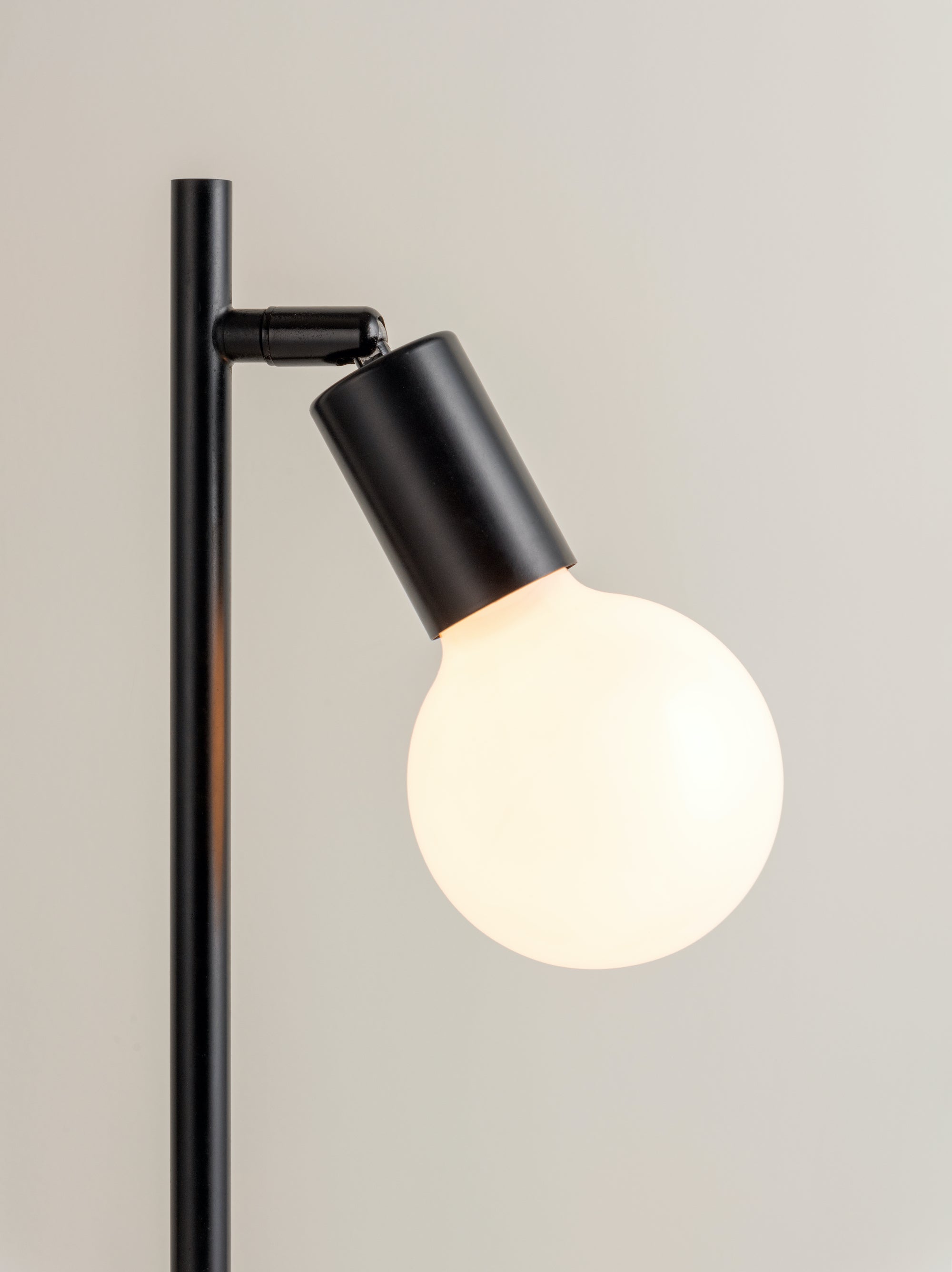 Lever - 1 light matt black task table lamp | Table Lamp | Lights & Lamps | UK
