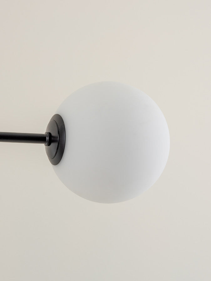 SPARE PART - Chelso - matt black and opal spare glass | Spare Part | lights&lamps | UK | Modern Affordable Designer Lighting