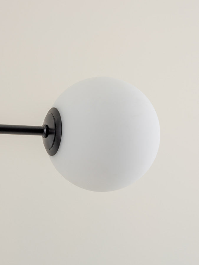 SPARE PART - Chelso - matt black and opal spare glass | Spare Part | Lights & Lamps | UK | Modern Affordable Designer Lighting