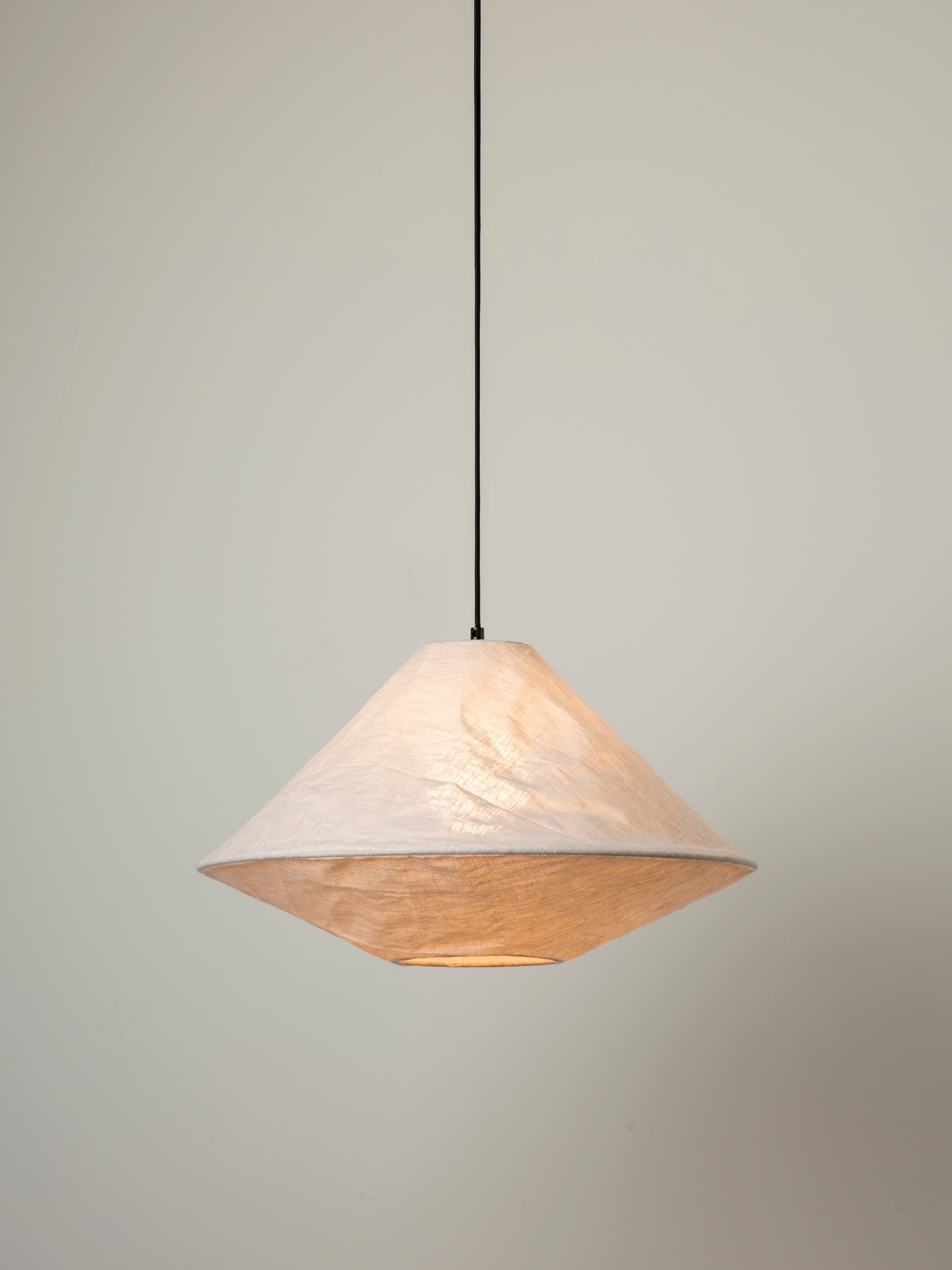 Triangle lamp deals shade