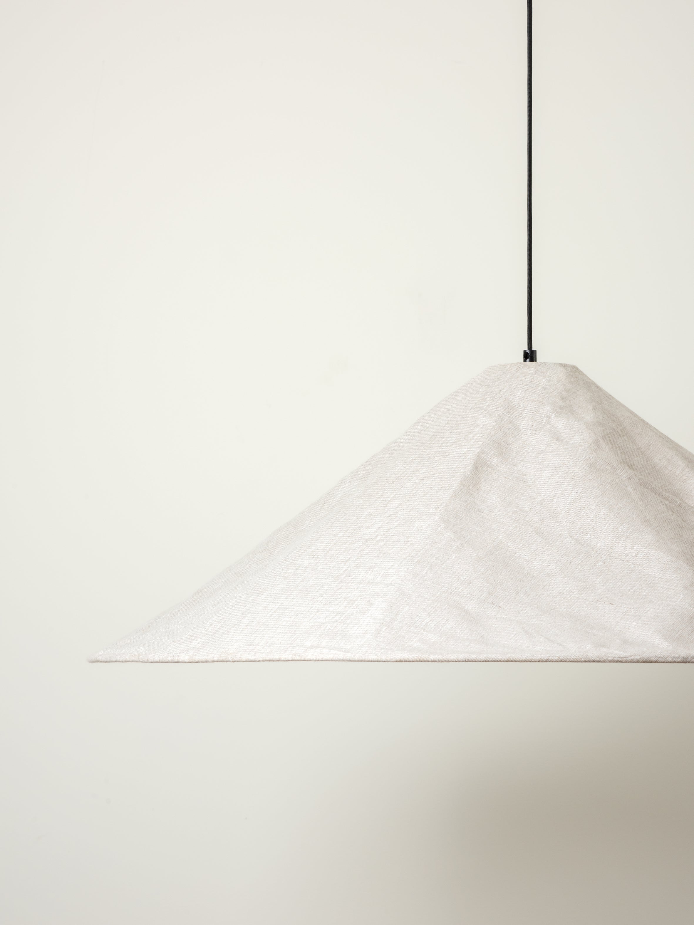 Siya - collapsible oversized linen shade | Lamp shade | lights&lamps | UK | Modern Affordable Designer Lighting